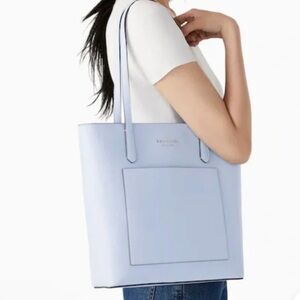Kate Spade Daily Tote Sky Blue Saffiano Leather